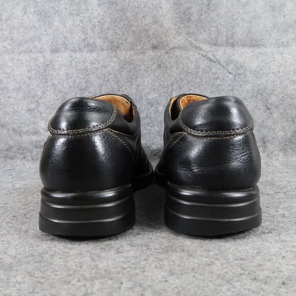 Johnston & Murphy Shoes Men 10 Oxford Leather Shuler Athletic Black Comfort Work main image 8